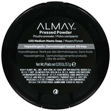 ALMAY Pressed Powder for Medium to Deep Skin