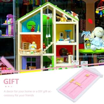 Mini Wooden Fairy Door for Enchanting Decor and Gifts