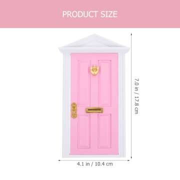 Mini Wooden Fairy Door for Enchanting Decor and Gifts