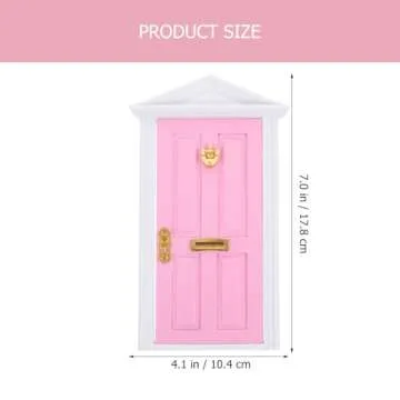 Mini Wooden Fairy Door for Enchanting Decor and Gifts