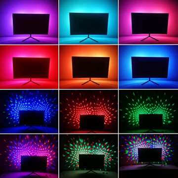 kismee Mini Disco Party Light Night Light 2 in 1 Flashes with Music Sound Activated Multicolor Disco Ball Rechargeable Battery Operated Mini Disco Ball Suitable for Indoors/Outdoors…