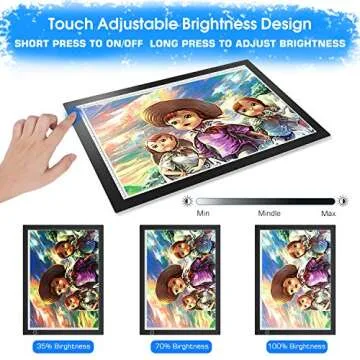 A3 LED Tracing Light Pad - Ideal for Artists & Crafters