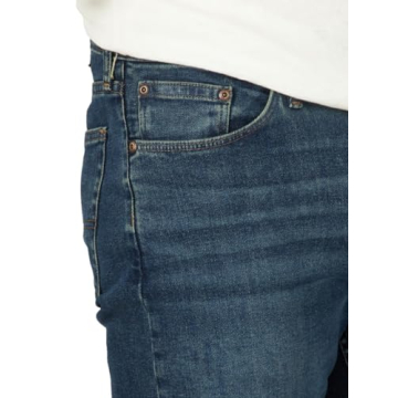 Comfort Flex Waist Relaxed Fit Jeans For Everyday Wear