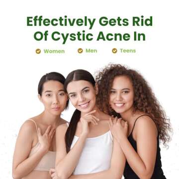 ACNEtane - All Natural Vitamin Supplement for Treating Acne, 90 Veggie Softgels (Treats Hormonal, Puberty, & Cystic Acne Internally)