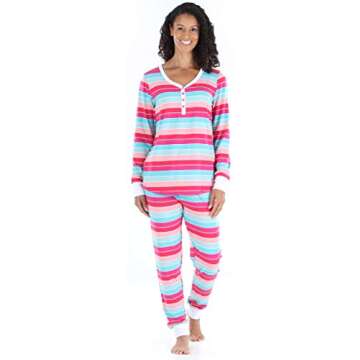 Sleepyheads Women's Knit Pajama Set - Festive Comfort