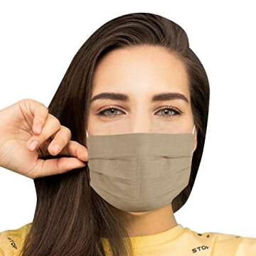 Rimi Couture Cotton Face Mask Unisex Pack of 12 Colors