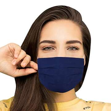 Rimi Couture Cotton Face Mask Unisex Pack of 12 Colors
