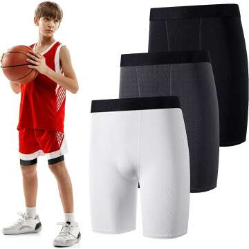 Boys Compression Shorts - Hoolerry Athletic Underwear