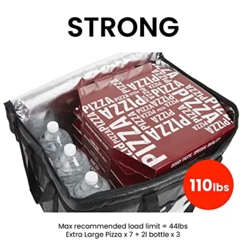 3XL Insulated Food Carrier for Grocery & Delivery