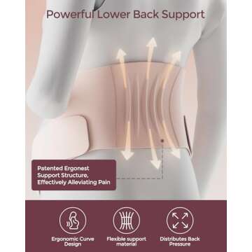 Momcozy Pregnancy Belly Band, CozySupport Ergonest Maternity Belly Band, Invisible Pregnancy Belt for Back, Abdomen, Waist