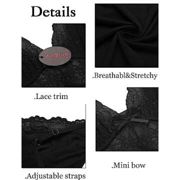 Avidlove Women's Sexy Nightgown Chemise Sleepwear