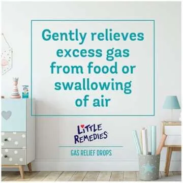 Little Remedies Gas Relief Drops, Natural Berry Flavor, Safe for Newborns 1.0 Fl Oz (Pack of 3)