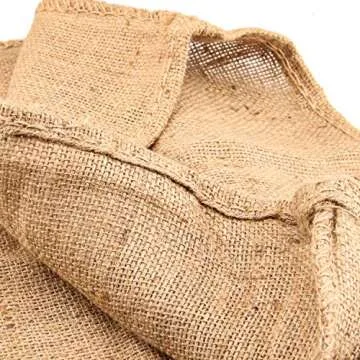 KEILEOHO Large Food Grade Burlap Bags for Gardening