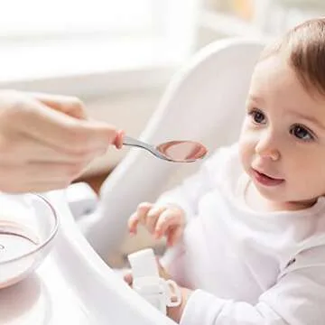 Pimoys Toddler Utensils Stainless Steel Forks and Spoons