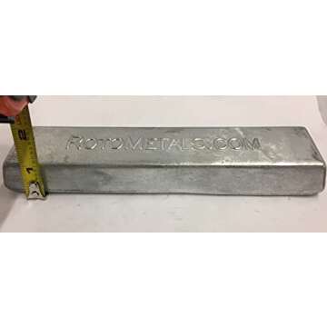 1 to 20 Bullet Casting Alloy Ingot - 5 Pound Quality