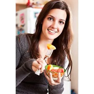 Annovero 10 Oz Ice Cream Bowls - Small Bowl for Serving Dips, Snack, Dessert, Side Dish - Colorful D...