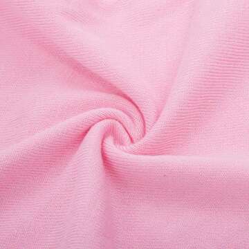 Women Long Sleeve Button Down V Neck Cute Knit Sweater Cardigan(S,Pink)