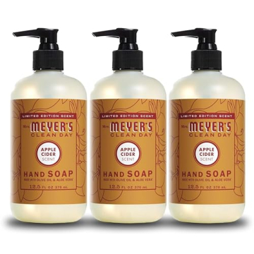Mrs. Meyer’s Clean Day Hand Soap with Essential Oils Apple Cider