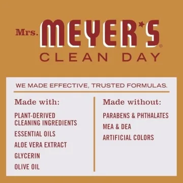 Mrs. Meyer’s Clean Day Hand Soap with Essential Oils Apple Cider