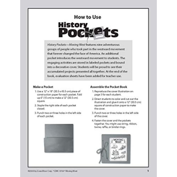 History Pockets: Moving West, Grades 4-6+