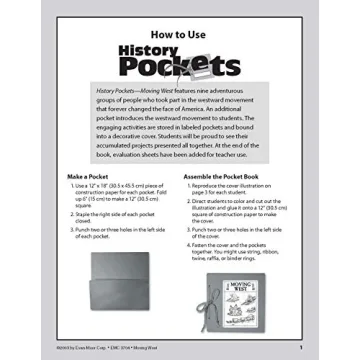 History Pockets: Moving West, Grades 4-6+