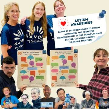 Savor by Suzie, Gluten-Free Pretzel Twists - Grain Free, Nut Free, Non-GMO Vegan, Sugar Free Paleo Snacks, Sea Salt, 18-pack of 1.5oz