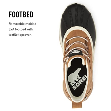 Sorel Women's Out 'N About III Classic Waterproof Boot - Taffy, Black - Size 10