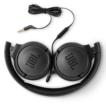 JBL Tune 500 Wired Headphones with Pure Bass Sound
