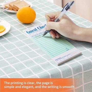 ZPARIK Guest Check Books – 300 Total Tickets for Easy Ordering