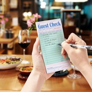 ZPARIK Guest Check Books – 300 Total Tickets for Easy Ordering