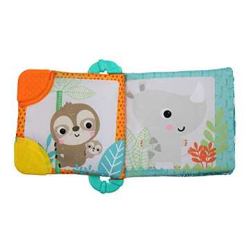 Bright Starts Teethe & Read Soft Book Toy for Baby