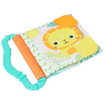Bright Starts Teethe & Read Soft Book Toy for Baby