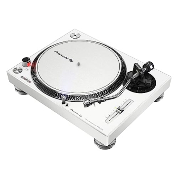 Pioneer DJ PLX-500 Direct Drive Turntable - Sleek White Design
