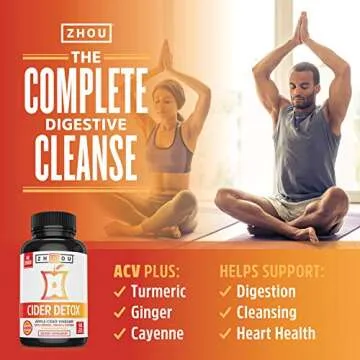 Max Strength Apple Cider Detox Capsules for Digestive Health