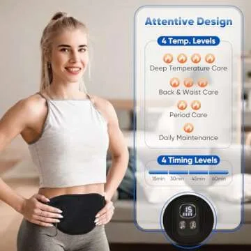 Aroma Season Heating Pad: Cordless and Adjustable Pain Relief