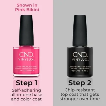 CND Vinylux Longwear Pink Nail Polish - Durable & Elegant