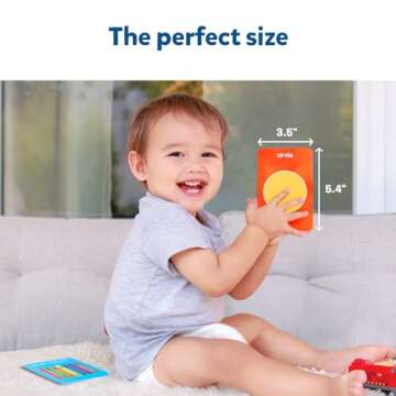 Skillmatics Thick Flash Cards for Toddlers - Letters, Numbers, Shapes & Colors, Montessori Toys, Preschool Learning Activities, Learning Aids, Gifts for Kids Ages 1, 2, 3, 4 Years