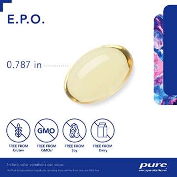 Pure Encapsulations Evening Primrose Oil for Healthy Skin