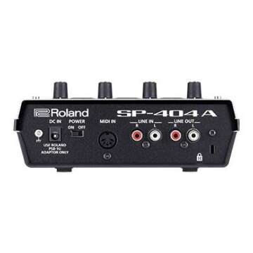 Roland SP-404A Rhythmic Effects Linear Wave Sampler