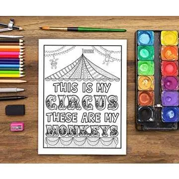 Mom Life: A Snarky Adult Coloring Book
