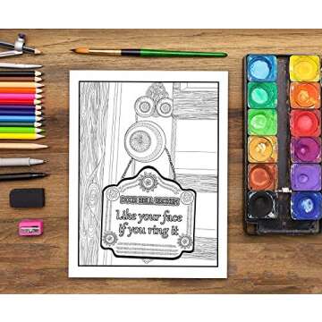 Mom Life: A Snarky Adult Coloring Book