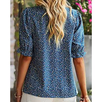 Stylish BTFBM Women's Summer Boho Shirt Top