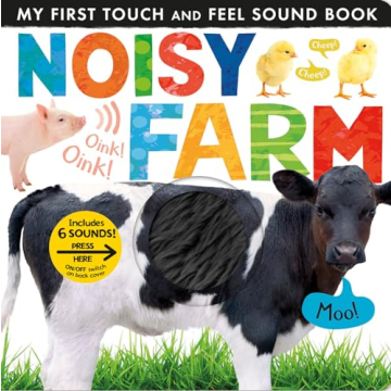 Exciting Noisy Farm Book with Six Interactive Sounds!