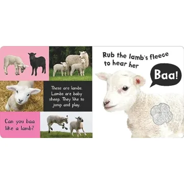 Interactive Noisy Farm Book with Sounds for Toddlers