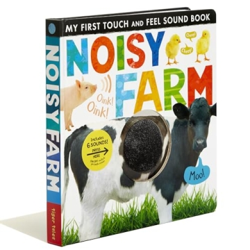 Interactive Noisy Farm Book with Sounds for Toddlers