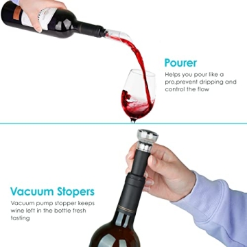 Electric Wine Opener Set - Gift for Wine Lovers
