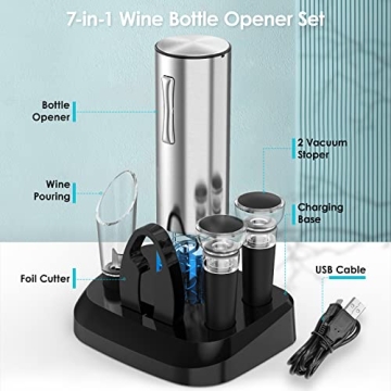 Electric Wine Opener Set - Gift for Wine Lovers
