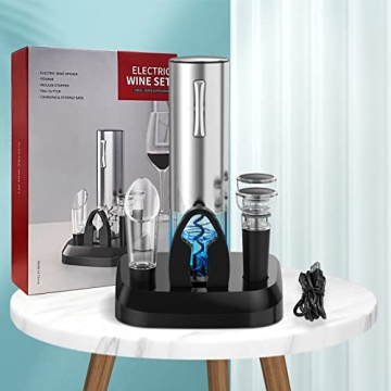 Electric Wine Opener Set - Gift for Wine Lovers