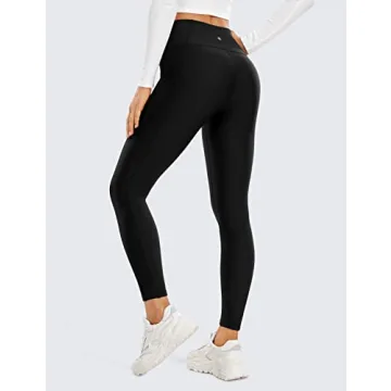 CRZ Yoga Thermal Fleece Lined Leggings for Women