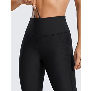 CRZ Yoga Thermal Fleece Lined Leggings for Women